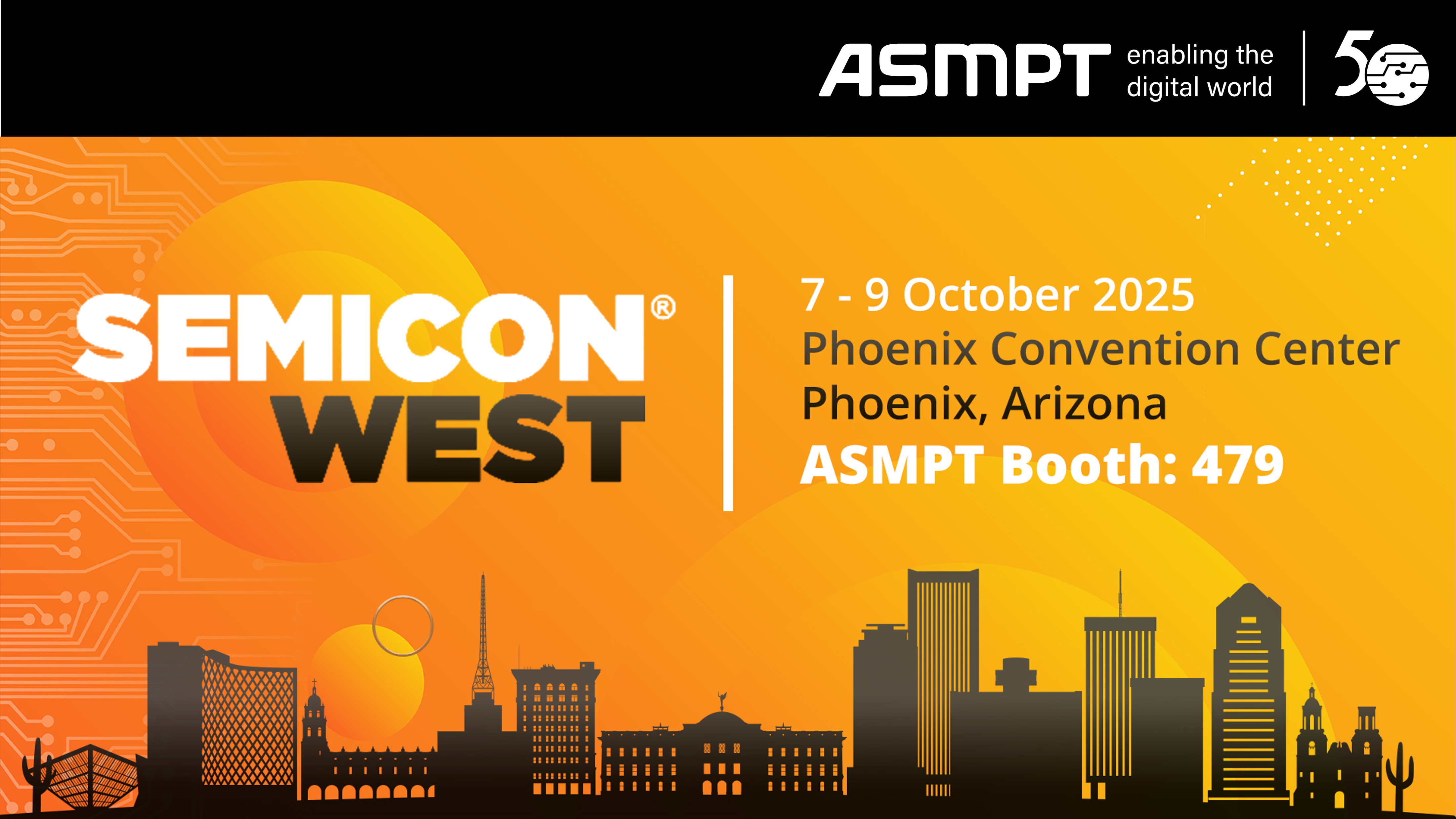 ASMPT at SEMICON West 2025 Showcasing Advanced Packaging Solutions for AI and High-Performance Computing